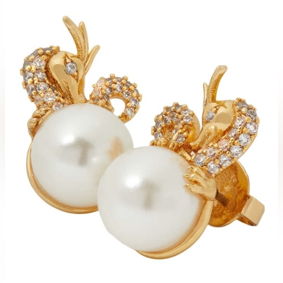 KATE SPADE • Dazzling Dragon Pearl Earrings - Picture 8 of 8